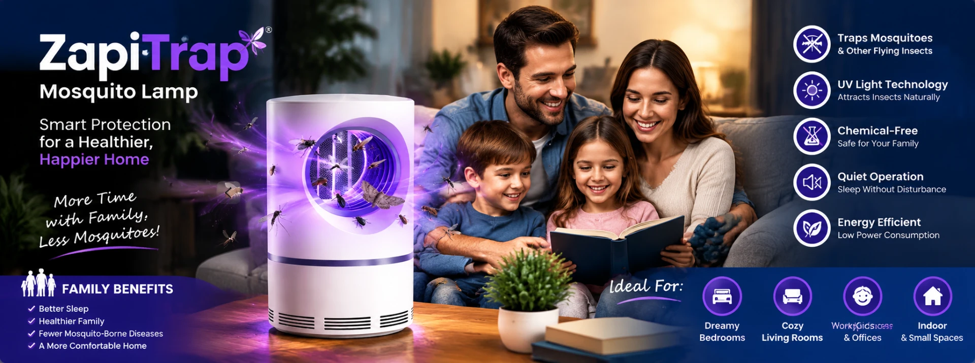 ZapiTrap family protection benefits